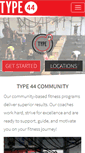 Mobile Screenshot of crossfittype44.com